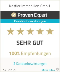 Kundenbewertungen & Erfahrungen zu Nestler Immobilien GmbH bereitgestellt durch externes Portal.